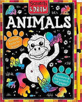 Scratch & Draw Animals - Scratch Art Activity Book (Scratch and Draw)